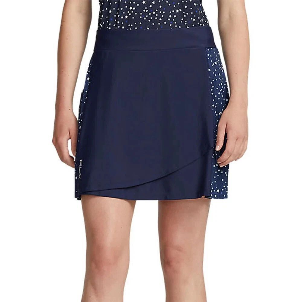 RLX Ralph Lauren Star Side Pleated Skort Performance Skirt Skort XL - Picture 2 of 9